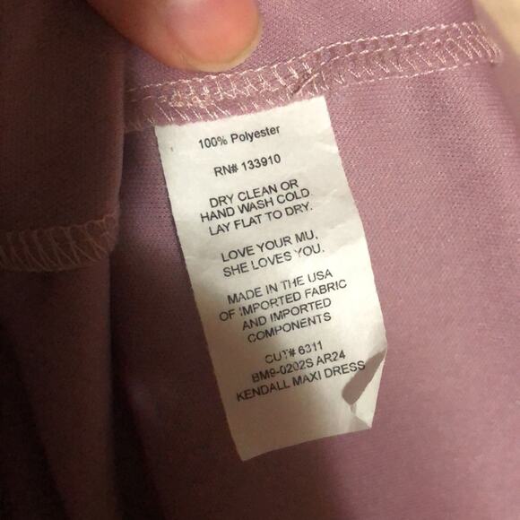 NWT Show me Your Mumu Kendall maxi dress in antique rose XS - Picture 4 of 5